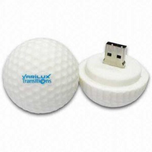 PVC Golf-shape USB Flash Drive