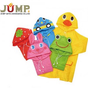 Best Selling Raincoats, top quality kids lovely animal style kids poncho