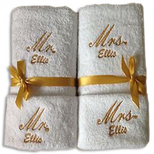 Wedding gift Towel Gift Set