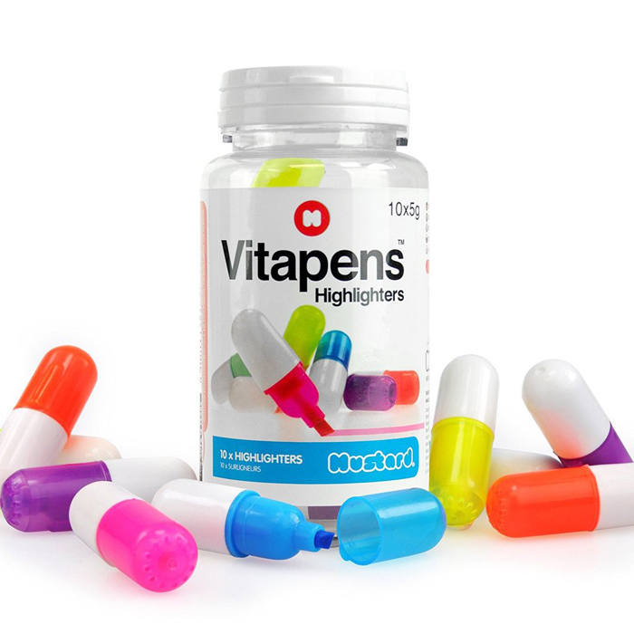 Capsule-Shape-Highlighter-Pen