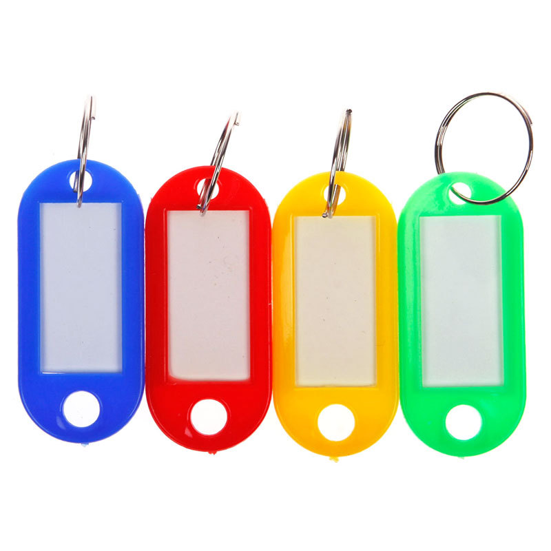 Name Tag Key Ring