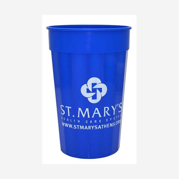 Plastic Stadium cup