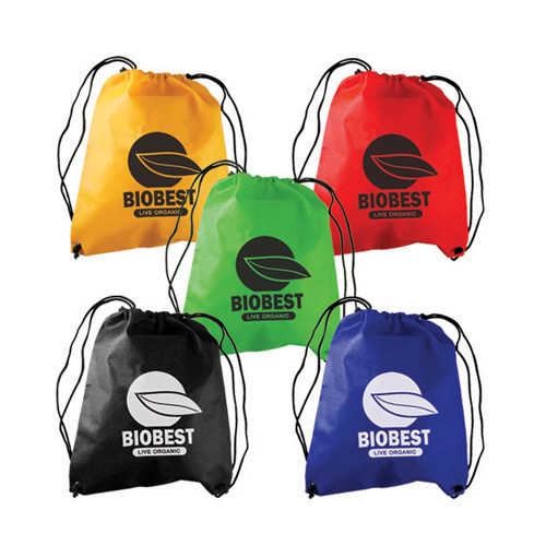 non woven drawstring backpack bag